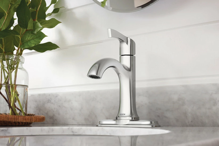 Korek™ Single-Handle Centerset Bathroom Faucet Chrome 6 Korek™ Single-Handle Centerset Bathroom Faucet Chrome - Image 4