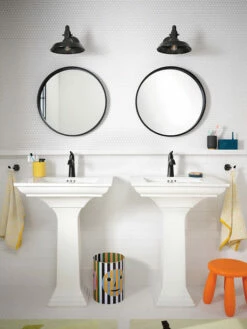 Lindor Matte Black One-handle High Arc Bathroom Faucet