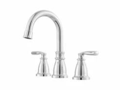Hilliard Chrome Two-Handle High Arc Bathroom Faucet 13 Hilliard Chrome Two-Handle High Arc Bathroom Faucet -Hot Sale Moen Store 84539 Right.tif