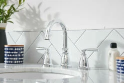 Hilliard Chrome Two-Handle High Arc Bathroom Faucet 16 Hilliard Chrome Two-Handle High Arc Bathroom Faucet -Hot Sale Moen Store 84539 glam1.tif