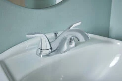 Adler Chrome Two-Handle Bathroom Faucet