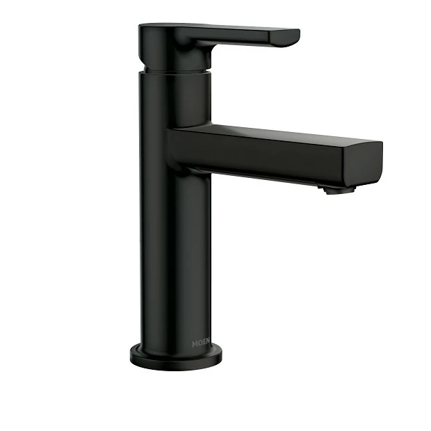Rinza Matte Black One-Handle High Arc Bathroom Faucet 4 Rinza Matte Black One-Handle High Arc Bathroom Faucet - Image 2
