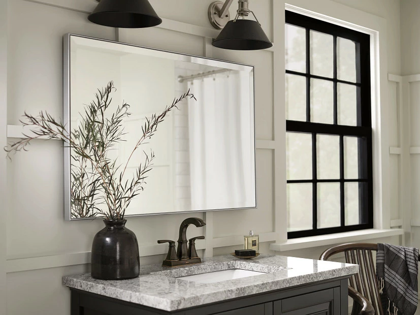 Finney Mediterranean Bronze Two-handle High Arc Bathroom Faucet 6 Finney Mediterranean Bronze Two-handle High Arc Bathroom Faucet - Image 4