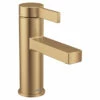Beric Bronzed Gold One-handle Bathroom Faucet 2 Beric Bronzed Gold One-handle Bathroom Faucet -Hot Sale Moen Store 84774BZG.tif