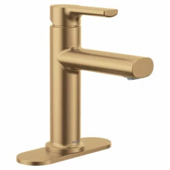 MEENA Bronzed Gold One-handle Bathroom Faucet