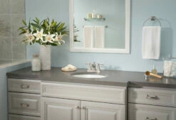 Conway Spot Resist Brushed Nickel Two-Handle Low Arc Bathroom Faucet -Hot Sale Moen Store 84922srn yb8205bn yb8207bn dn8386bn dn8390bn dn8324bn dn8318bn set2.tif