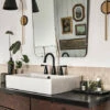 Banbury Matte Black Two-handle High Arc Bathroom Faucet 1 Banbury Matte Black Two-handle High Arc Bathroom Faucet -Hot Sale Moen Store 84947bl set3.tif