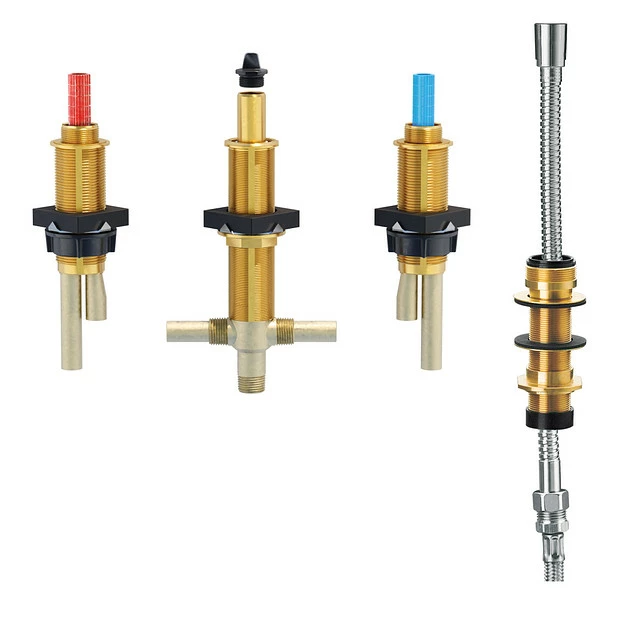 Arris Matte Black Two-Handle Diverter Roman Tub Faucet Including Handheld Shower 6 Arris Matte Black Two-Handle Diverter Roman Tub Faucet Including Handheld Shower - Image 4