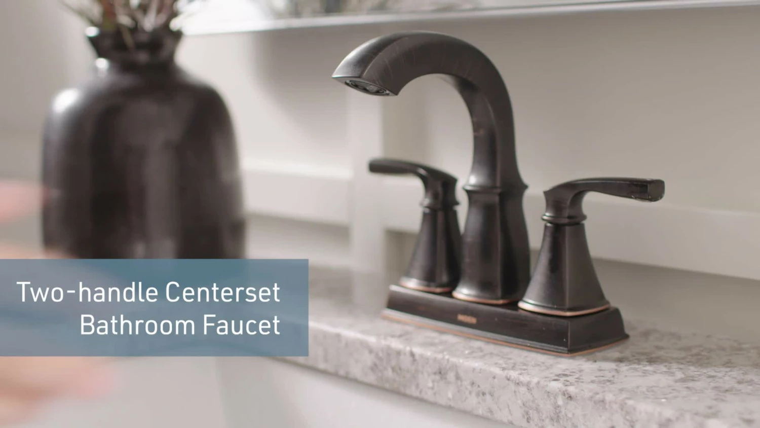 Finney Mediterranean Bronze Two-handle High Arc Bathroom Faucet 3 Finney Mediterranean Bronze Two-handle High Arc Bathroom Faucet