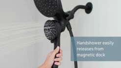 Hot Sale Moen Store 17 Attract⢠Magnetix Rainshower Combo Matte Black