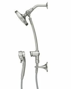 Engage Spot Resist Brushed Nickel Six-Function 6-1/2" Diameter Spray Head Standard With Handshower 19 Engage Spot Resist Brushed Nickel Six-Function 6-1/2" Diameter Spray Head Standard With Handshower -Hot Sale Moen Store Magnetix20Slidebar20Profile20SRN.tif