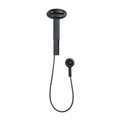 Nebia Matte Black Two-function 10" Diameter Spray Head Standard With Handshower