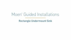 Moen Rectangle Undermount Bathroom Sink -Hot Sale Moen Store RectangleSink install.mp4