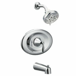 Eva Chrome Posi-Temp® Eco-Performance Tub/Shower 8 Eva Chrome Posi-Temp® Eco-Performance Tub/Shower -Hot Sale Moen Store T2137ep20with20CL2650020Showerhead.jpg