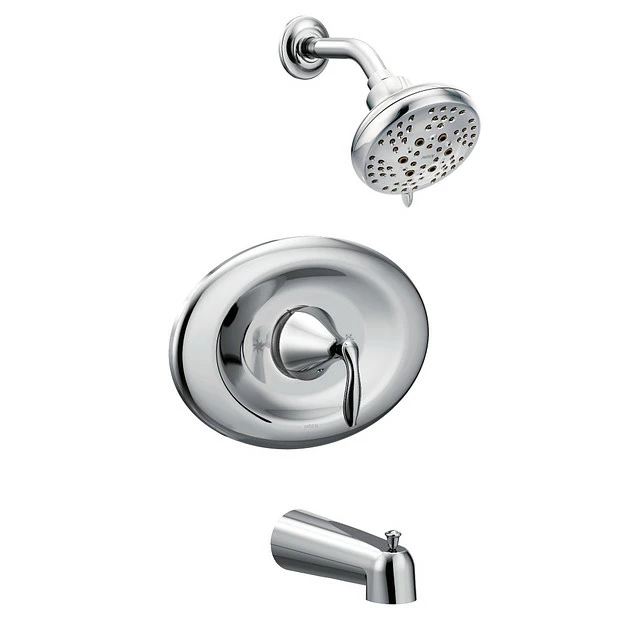 Eva Chrome Posi-Temp® Eco-Performance Tub/Shower 3 Eva Chrome Posi-Temp® Eco-Performance Tub/Shower - Image 2