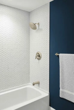 Eva Brushed Nickel Posi-Temp® Eco-Performance Tub/Shower 9 Eva Brushed Nickel Posi-Temp® Eco-Performance Tub/Shower -Hot Sale Moen Store T2233EPBN YB2824BN set1.tif