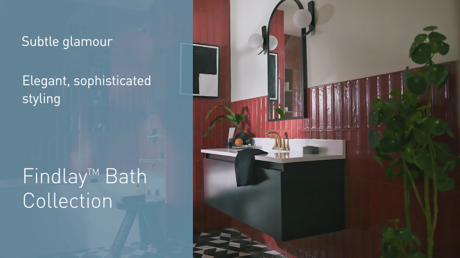 Findlay Matte Black Two-handle High Arc Bathroom Faucet 5 Findlay Matte Black Two-handle High Arc Bathroom Faucet - Image 3