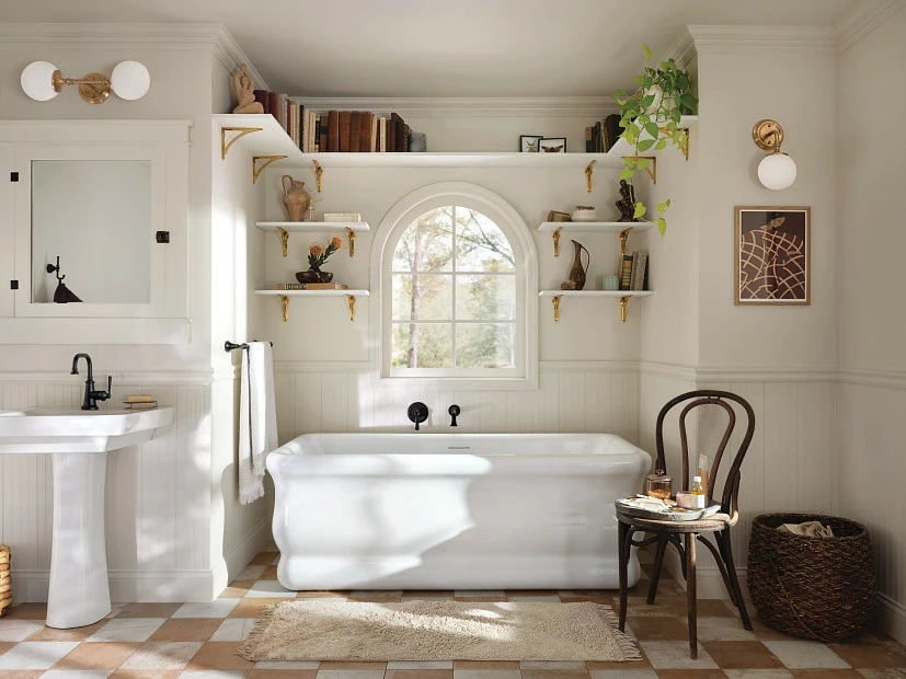 Colinet Matte Black One-handle Non Diverter Wallmount Tub Filler 7 Colinet Matte Black One-handle Non Diverter Wallmount Tub Filler - Image 5