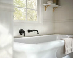 Colinet Matte Black One-handle Non Diverter Wallmount Tub Filler 27 Colinet Matte Black One-handle Non Diverter Wallmount Tub Filler -Hot Sale Moen Store WTS44501BL set4.tif