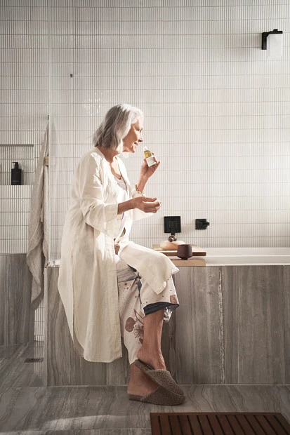 90 Degree Matte Black One-handle Non Diverter Tub Filler 12 90 Degree Matte Black One-handle Non Diverter Tub Filler - Image 10