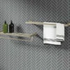 Mikah Brushed Nickel Towel Shelf 1 Mikah Brushed Nickel Towel Shelf -Hot Sale Moen Store Y0794BN Y0722BN glam1.tif