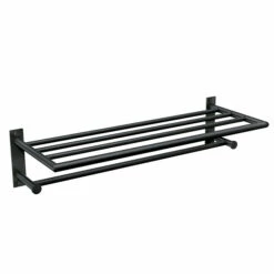 Arlys Matte Black Towel Shelf -Hot Sale Moen Store Y5794BL.tif
