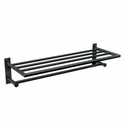 Arlys Matte Black Towel Shelf -Hot Sale Moen Store Y5794BL Towel20Shelf KO.tif