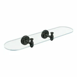 Iso Matte Black Vanity Shelf 11 Iso Matte Black Vanity Shelf -Hot Sale Moen Store dn0790bl.tif