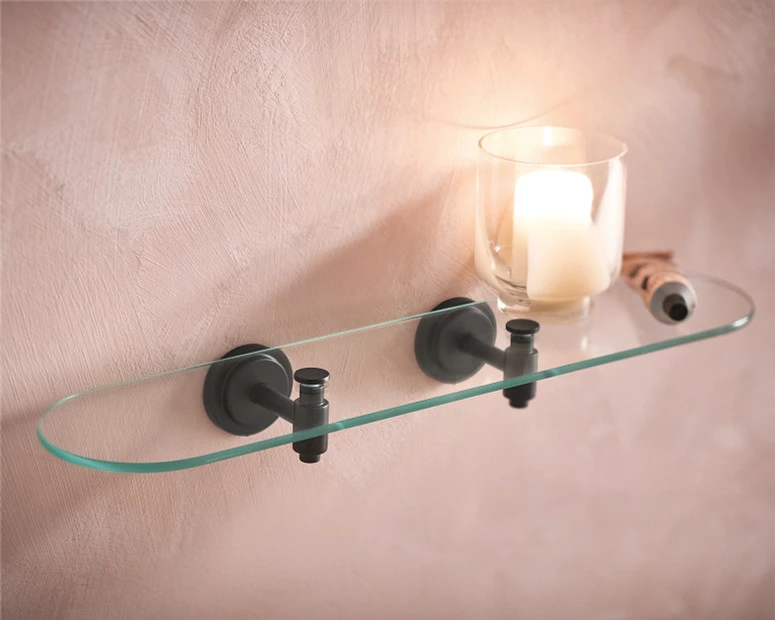 Iso Matte Black Vanity Shelf 3 Iso Matte Black Vanity Shelf