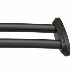 Curved Shower Rods Matte Black Adjustable Curved Shower Rod