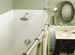 Moen Brushed Nickel Shower Curtain Rings -Hot Sale Moen Store dn2160bn sr2100bn set7.tif