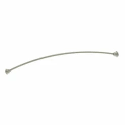 Curved Shower Rods Curved Shower Rod With Magnetix Brushed Nickel Tension Or Permanent Mount -Hot Sale Moen Store dn2170bn full.tif