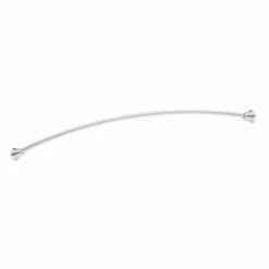Curved Shower Rods Curved Shower Rod With Magnetix Chrome Tension Or Permanent Mount -Hot Sale Moen Store dn2170ch full.tif