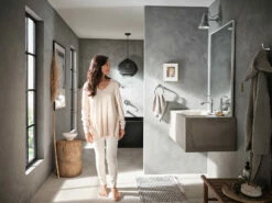 Glyde Chrome One-handle High Arc Bathroom Faucet