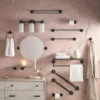 Iso Matte Black Mirror 1 Iso Matte Black Mirror -Hot Sale Moen Store isoBLaccessory set1.tif 1