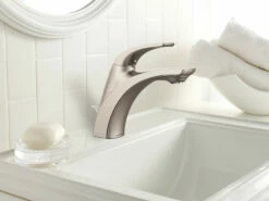 Zarina Spot Resist Brushed Nickel One-Handle Bathroom Faucet 13 Zarina Spot Resist Brushed Nickel One-Handle Bathroom Faucet -Hot Sale Moen Store l84533srn set2.tif