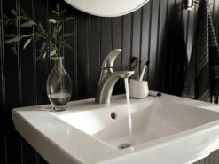 Zarina Spot Resist Brushed Nickel One-Handle Bathroom Faucet 10 Zarina Spot Resist Brushed Nickel One-Handle Bathroom Faucet -Hot Sale Moen Store l84533srn glam4.tif