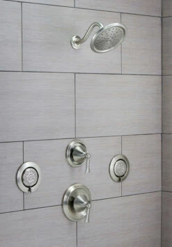 Mosaic Brushed Nickel Body Spray