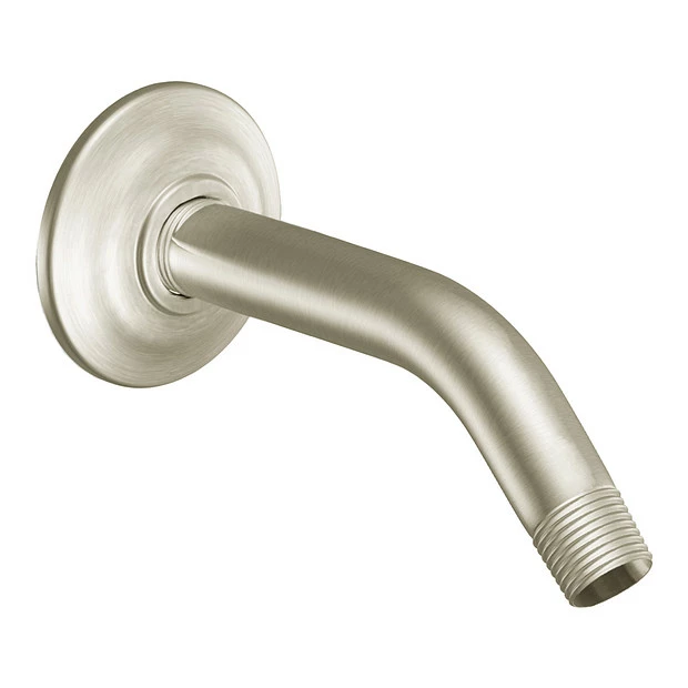 Moen Brushed Nickel 8" Shower Arm 3 Moen Brushed Nickel 8" Shower Arm