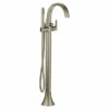 Doux Brushed Nickel One-Handle Tub Filler Including Handheld Shower 2 Doux Brushed Nickel One-Handle Tub Filler Including Handheld Shower -Hot Sale Moen Store s3105bn.tif