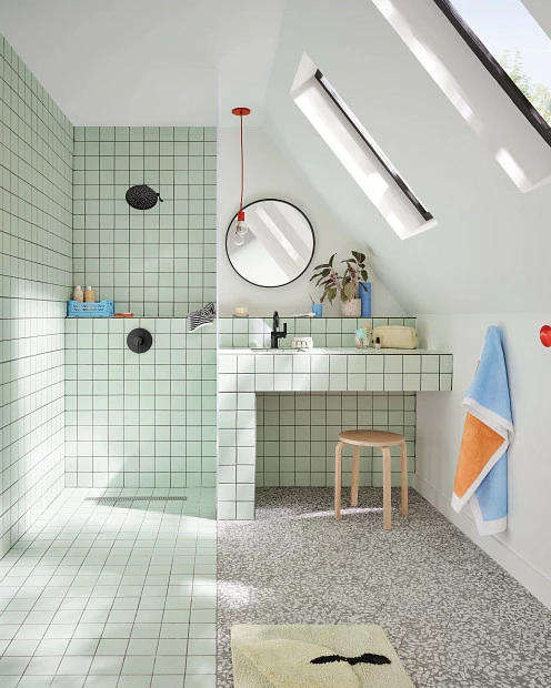 Velocity Matte Black Two-function 8" Diameter Spray Head Rainshower 7 Velocity Matte Black Two-function 8" Diameter Spray Head Rainshower - Image 5