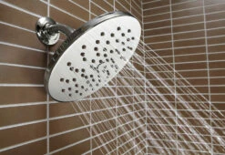 Moen Oil Rubbed Bronze One-Function 8" Diameter Spray Head Rainshower