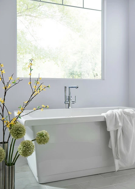 Arris Chrome One-Handle Tub Filler Including Handheld Shower 10 Arris Chrome One-Handle Tub Filler Including Handheld Shower - Image 8