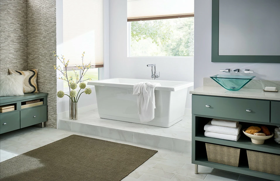 Arris Chrome One-Handle Tub Filler Including Handheld Shower 8 Arris Chrome One-Handle Tub Filler Including Handheld Shower - Image 6