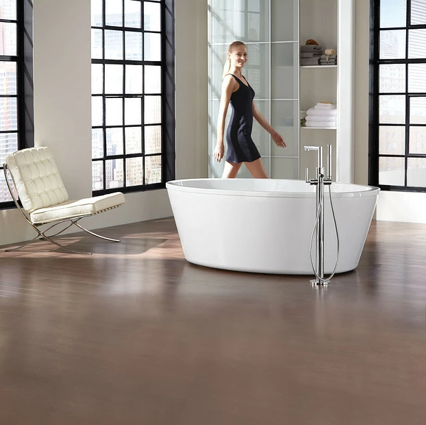 Arris Chrome One-Handle Tub Filler Including Handheld Shower 5 Arris Chrome One-Handle Tub Filler Including Handheld Shower - Image 3