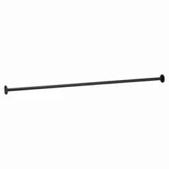 Matte Black Shower Rod