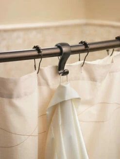 Moen Old World Bronze Shower Curtain Rings