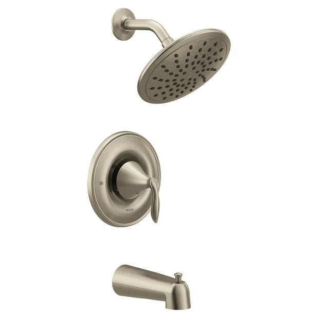 Eva Brushed Nickel Posi-Temp® Eco-Performance Tub/Shower 3 Eva Brushed Nickel Posi-Temp® Eco-Performance Tub/Shower