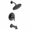 Dartmoor Matte Black Posi-Temp® Tub/shower 1 Dartmoor Matte Black Posi-Temp® Tub/shower -Hot Sale Moen Store t2283epbl.tif