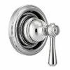 Kingsley Chrome Transfer Valve Trim
